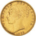 Monnaie, Grande-Bretagne, Victoria, Sovereign, 1863, TTB, Or, KM:736.2