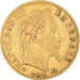 Moeda, França, Napoleon III, 10 Francs, 1863, Paris, VF(30-35), Dourado