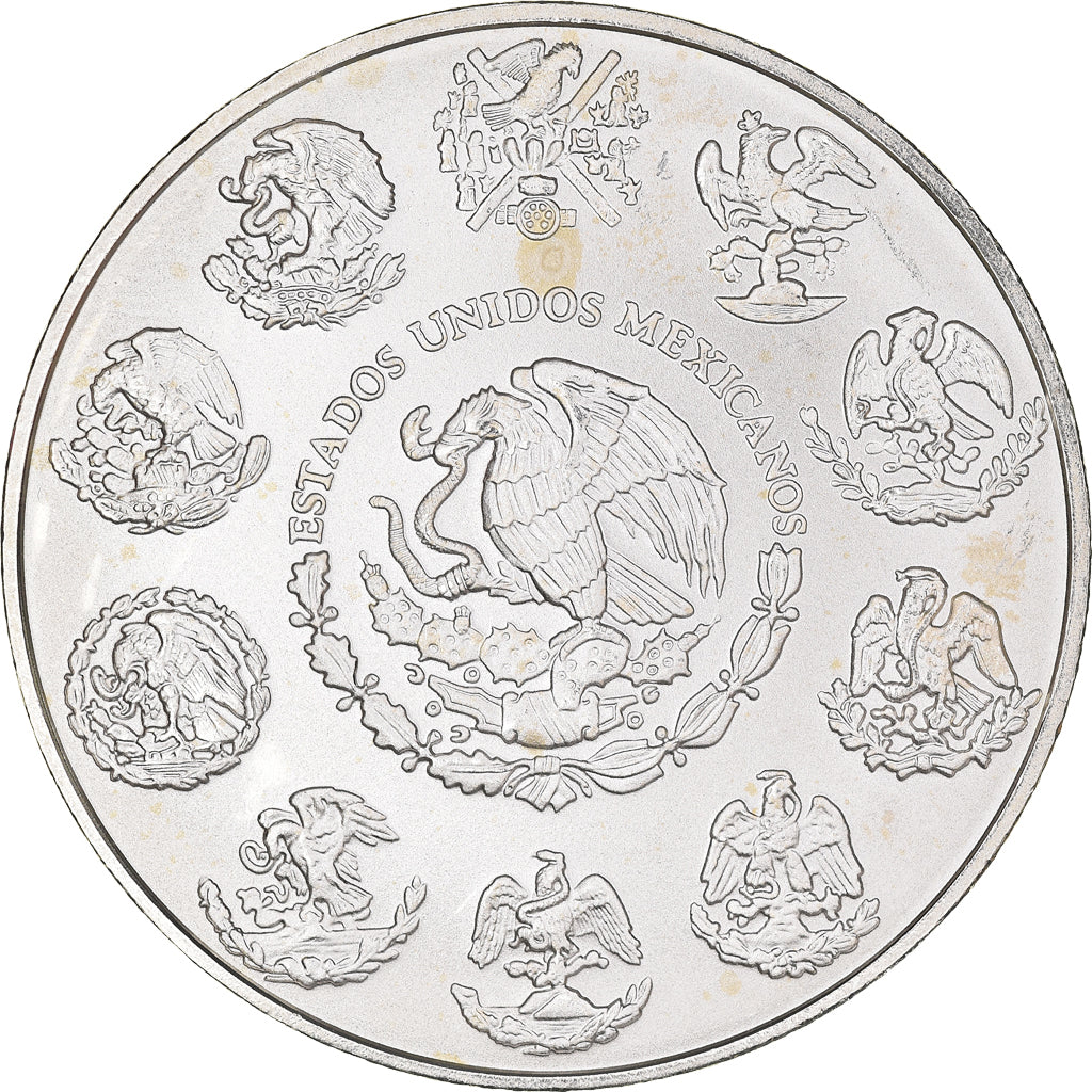 Moneda, México, Libertad, 1 Onza, 2018, Bullion, SC+, Plata