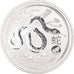 Moneda, Australia, Elizabeth II, Dollar, 2013, Perth, Year of the Snake, SC
