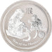 Coin, Australia, Year of the Monkey, 1 Dollar, 2016, 1 Oz, MS(63), Silver