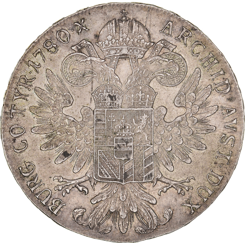 Coin, Austria, Joseph II, Thaler, 1780, Restrike, AU(50-53), Silver, KM:T1