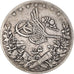 Monnaie, Égypte, Abdul Hamid II, 10 Qirsh, 1890/AH1293, Misr, TB, Argent