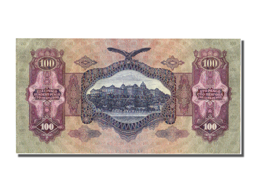 Hungary, 100 Pengö, 1930, KM #98, 1930-07-01, UNC(63), E