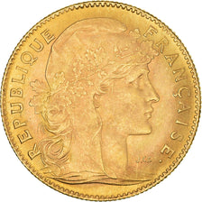 Coin, France, Marianne, 10 Francs, 1912, Paris, MS(60-62), Gold, KM:846