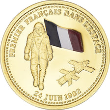 France, Médaille, Jean-Loup Chrétien, Ier français dans l'espace, History