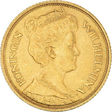 Moneda, Países Bajos, Wilhelmina I, 5 Gulden, 1912, EBC, Oro, KM:151