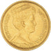 Moneda, Países Bajos, Wilhelmina I, 5 Gulden, 1912, EBC, Oro, KM:151