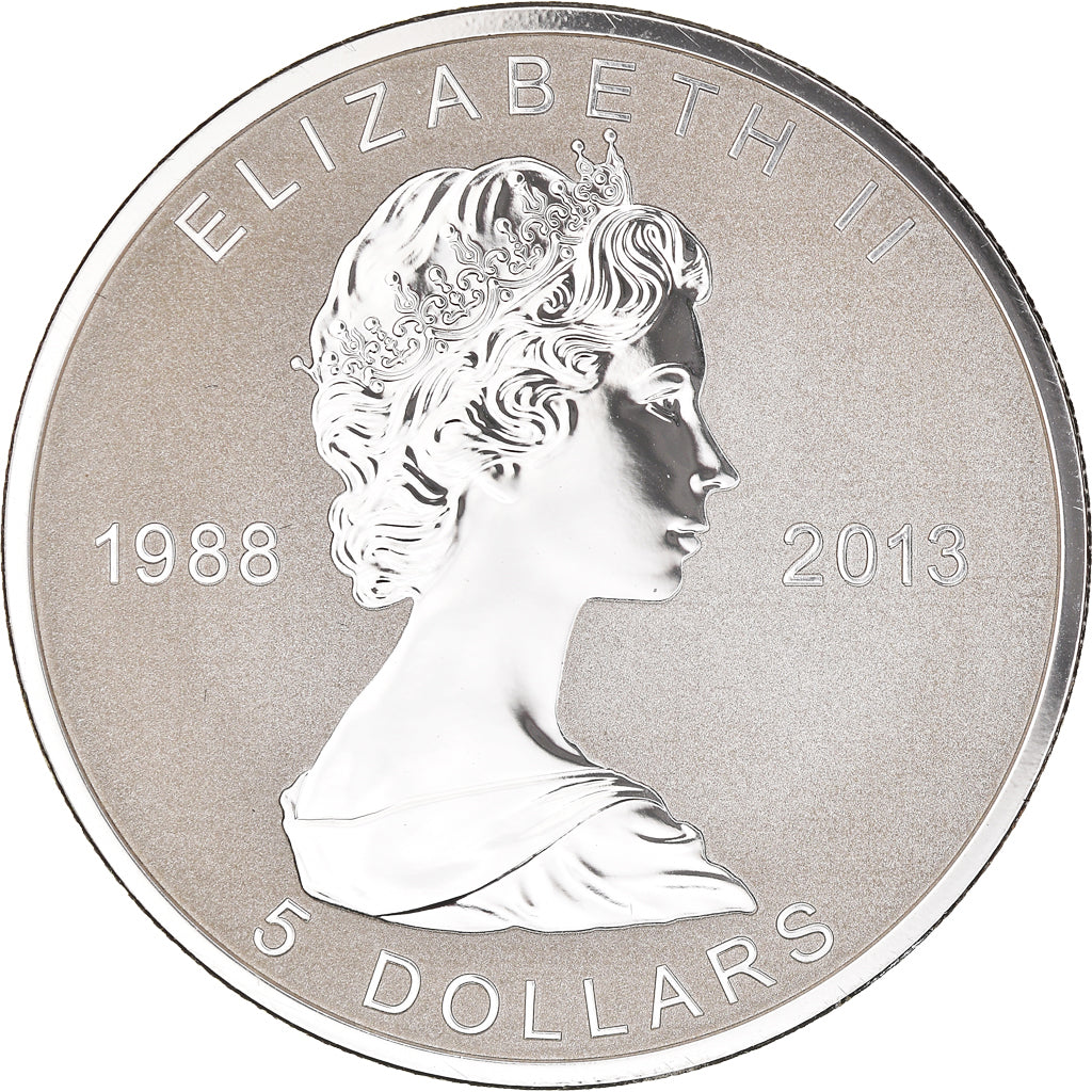 Coin, Canada, Elizabeth II, 5 Dollars, 2013, Royal Canadian Mint, 1 Oz