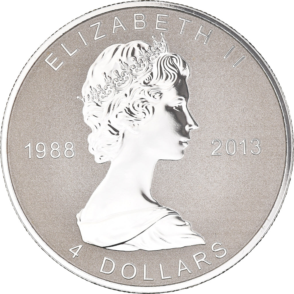 Coin, Canada, Elizabeth II, 4 Dollars, 2013, Royal Canadian Mint, 1/2 Oz