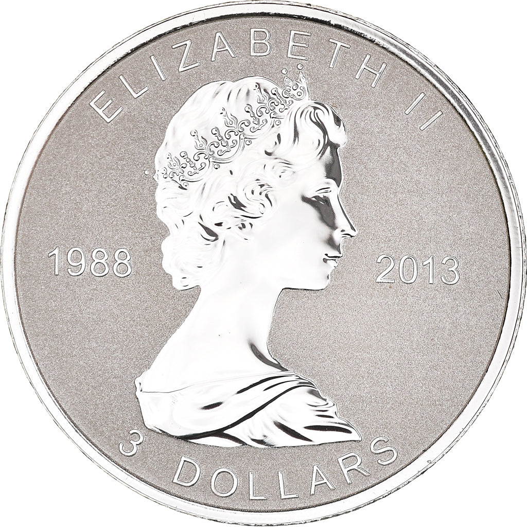 Coin, Canada, Elizabeth II, 3 Dollars, 2013, Royal Canadian Mint, 1/4 Oz