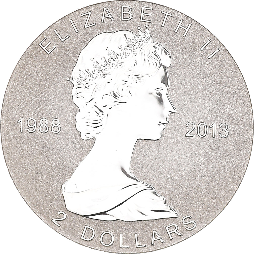 Coin, Canada, Elizabeth II, 2 Dollars, 2013, Royal Canadian Mint, 1/10 Oz