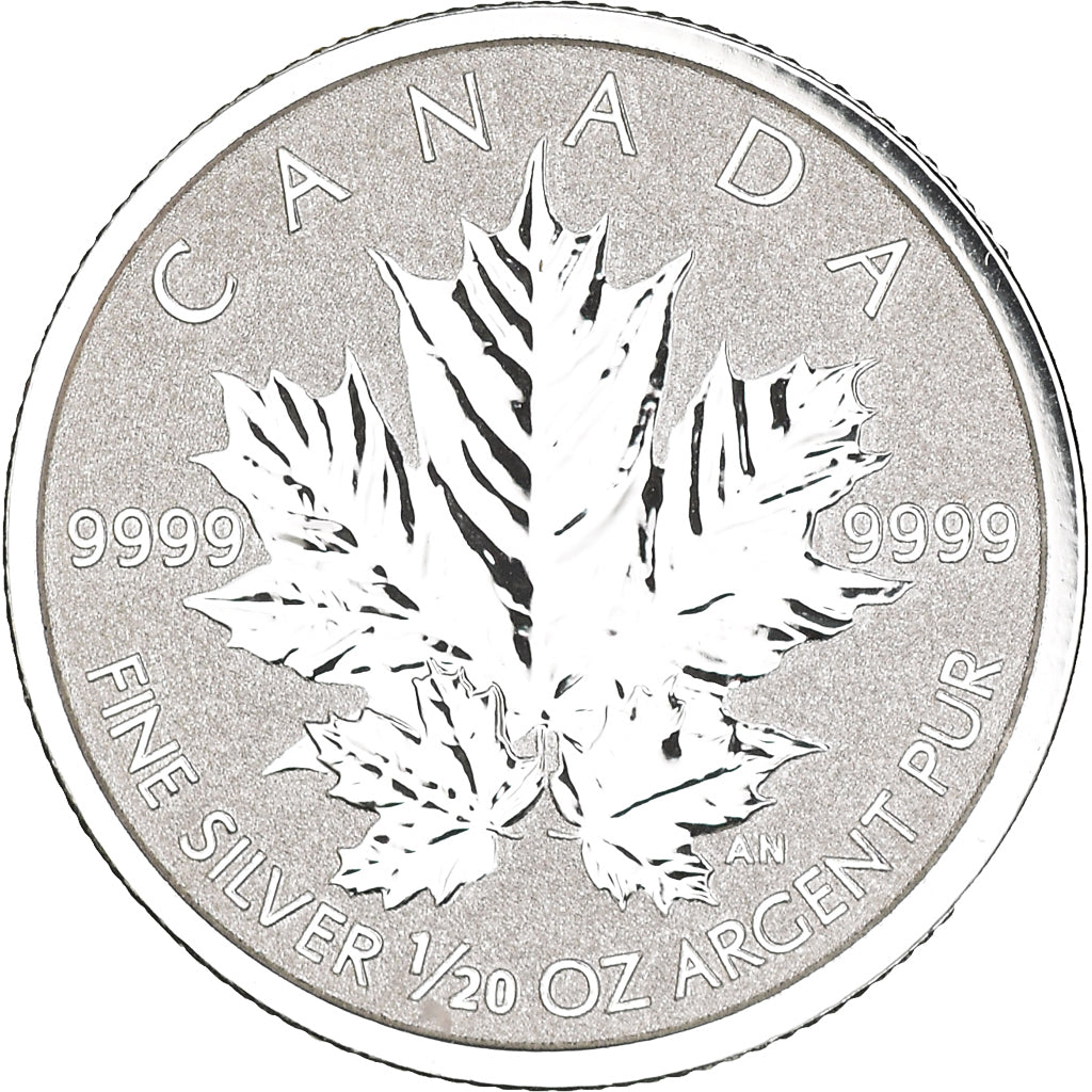Coin, Canada, Elizabeth II, Dollar, 2013, Royal Canadian Mint, 1/20 Oz