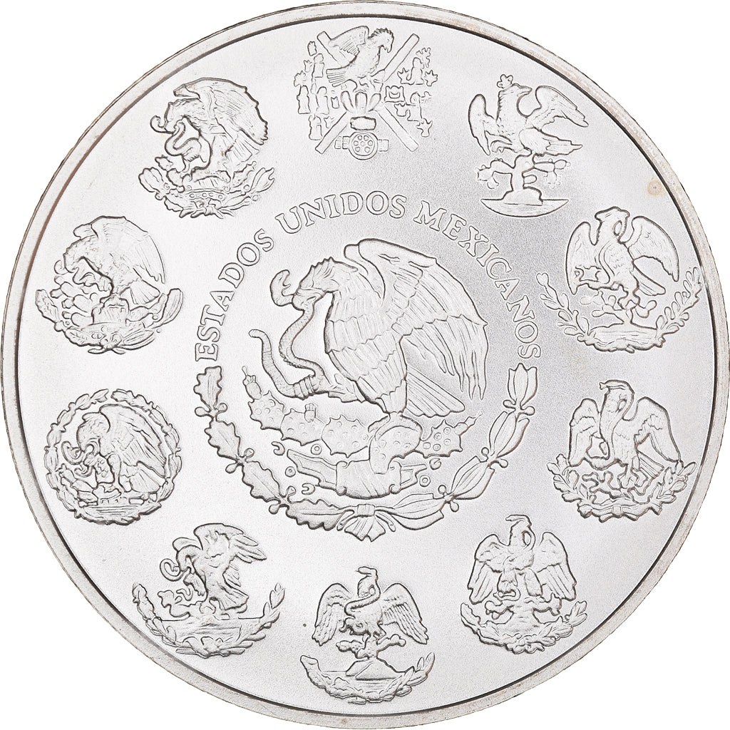 Coin, Mexico, Libertad, 1 Onza, 2018, Bullion, MS(65-70), Silver