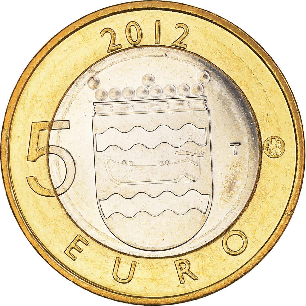 Finland, 5 Euro, Uusimaa, Helsinki & Uspenski Cathedral, 2012, MS(63)
