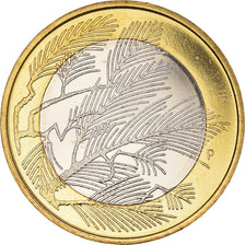 Finland, 5 Euro, Nordic Nature Series - Wilderness, 2014, MS(64), Bi-Metallic