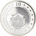 Malta, 10 Euro, Auberge D'Italie, 2010, Proof, FDC, Plata, KM:140