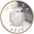 Malta, 10 Euro, Auberge D'Italie, 2010, Proof, FDC, Plata, KM:140