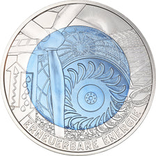 Austria, 25 Euro, Renewable Energy, 2010, Vienna, MS(65-70), Bi-Metallic