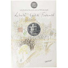 France, 10 Euro, Monnaie de Paris, Sempé - Automne - Liberté, 2014, Paris