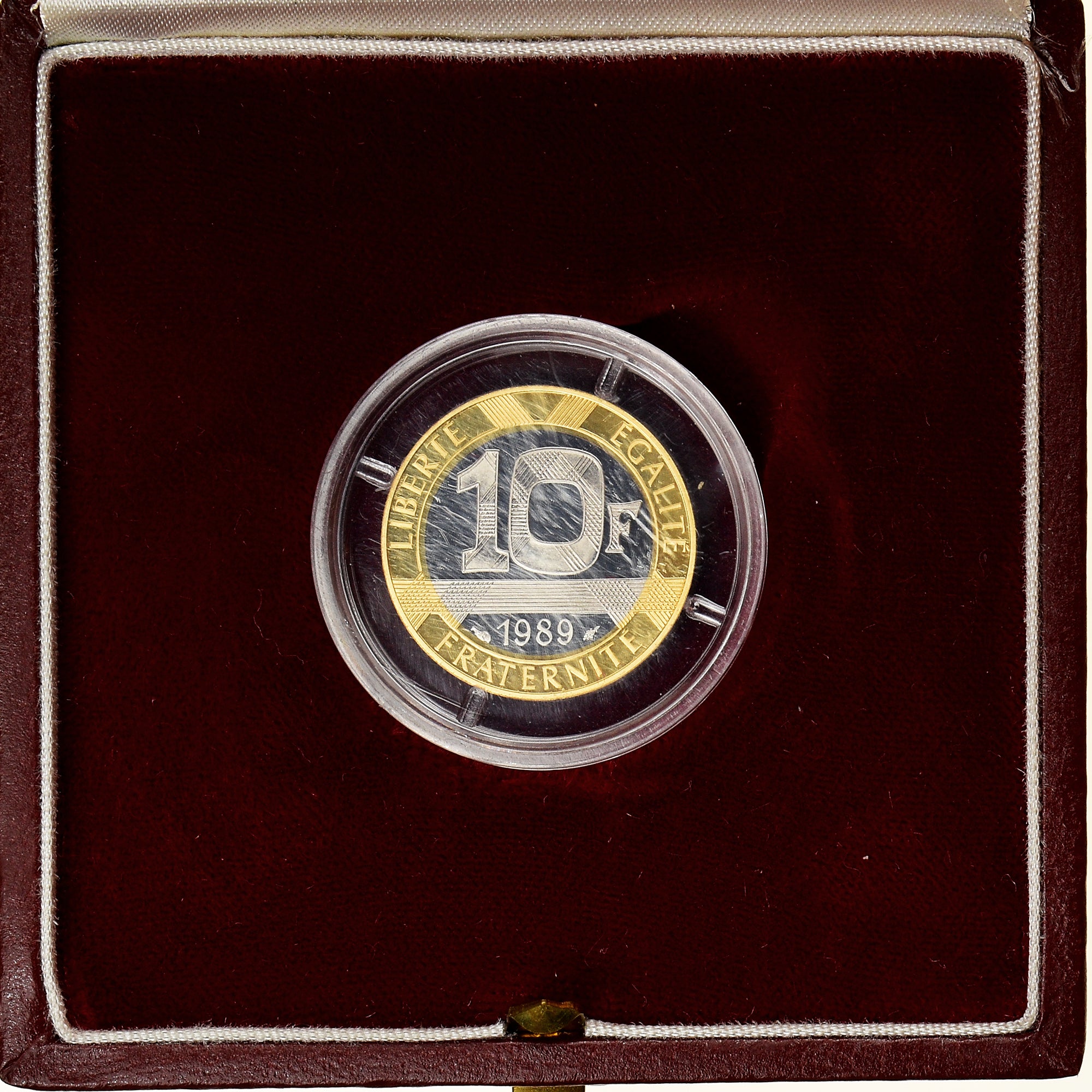 Monnaie, France, Montesquieu, 10 Francs, 1989, BE, FDC, Or, Gadoury:828