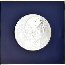 France, Monnaie de Paris, 100 Euro, Coq, 2016, Paris, FDC, Argent