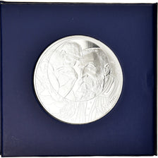 Francia, Monnaie de Paris, 100 Euro, Auguste Rodin, 2017, Paris, FDC, Argento