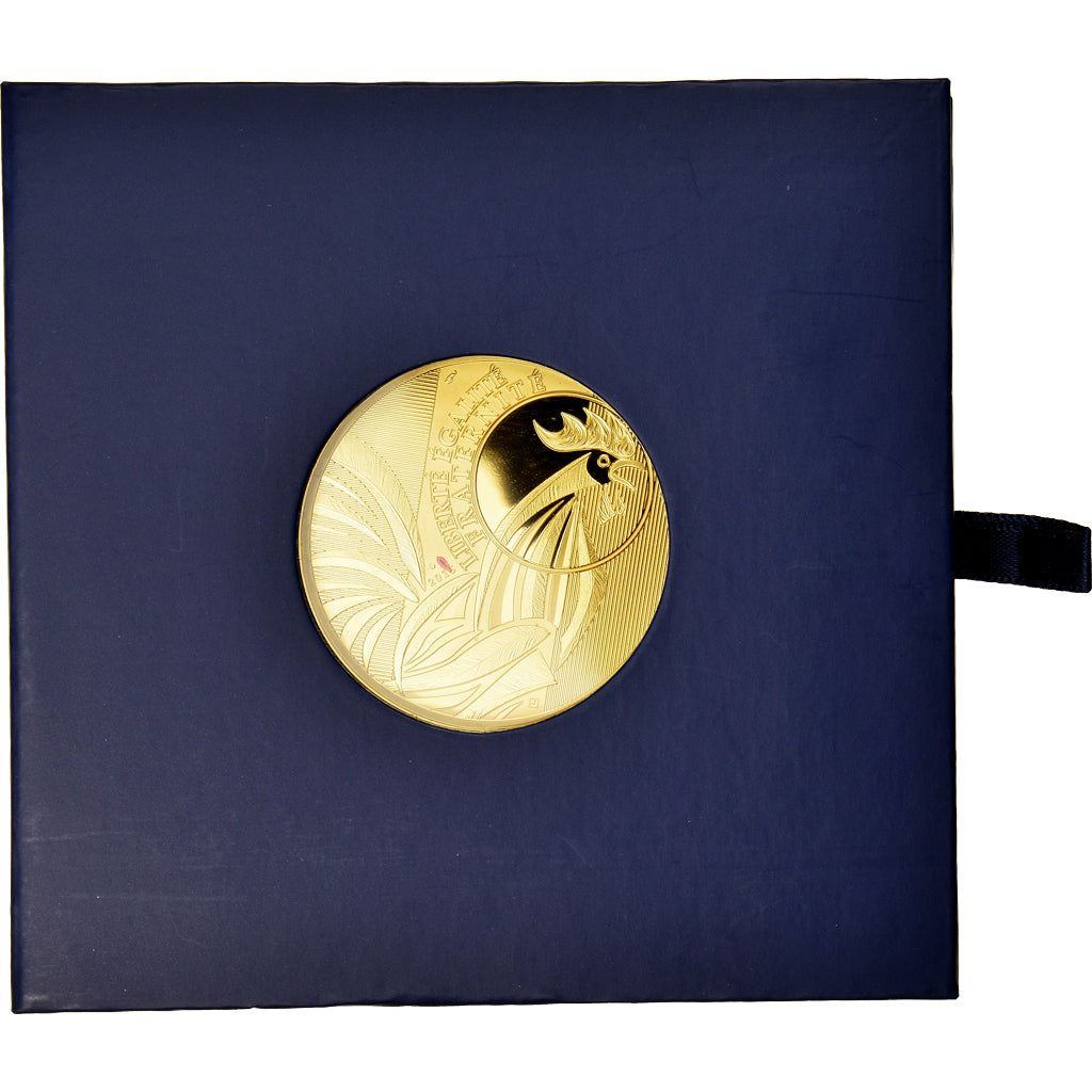 Frankreich, 1000 Euro, Monnaie de Paris, Coq, 2015, Paris, STGL, Gold