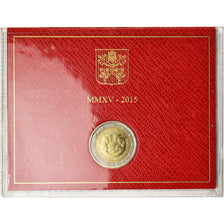 Vatican, 2 Euro, 8ème rencontre mondiale de la Famille, 2015, BU, MS(65-70)