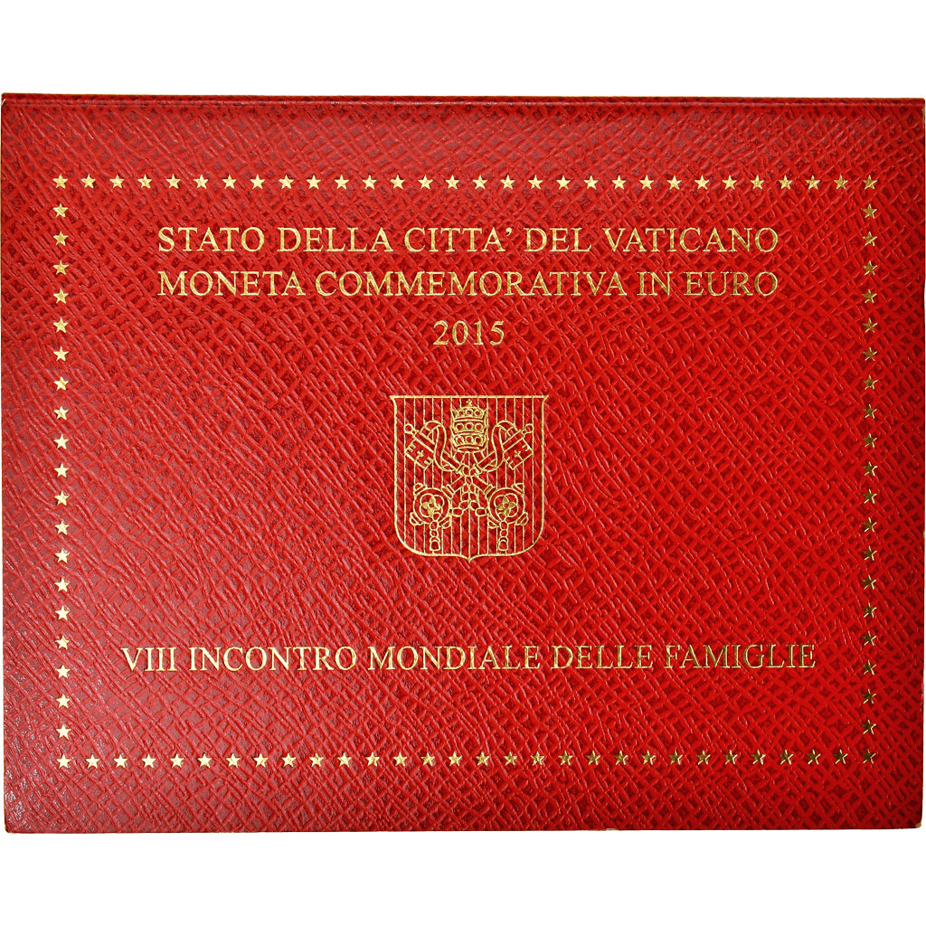 Vatican, 2 Euro, 8ème rencontre mondiale de la Famille, 2015, BU, MS(65-70)