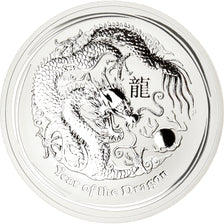 Moneda, Australia, Elizabeth II, Year of the Dragon, 10 Dollars, 2012, Perth, 10