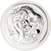 Moneda, Australia, Elizabeth II, Year of the Dragon, 10 Dollars, 2012, Perth, 10