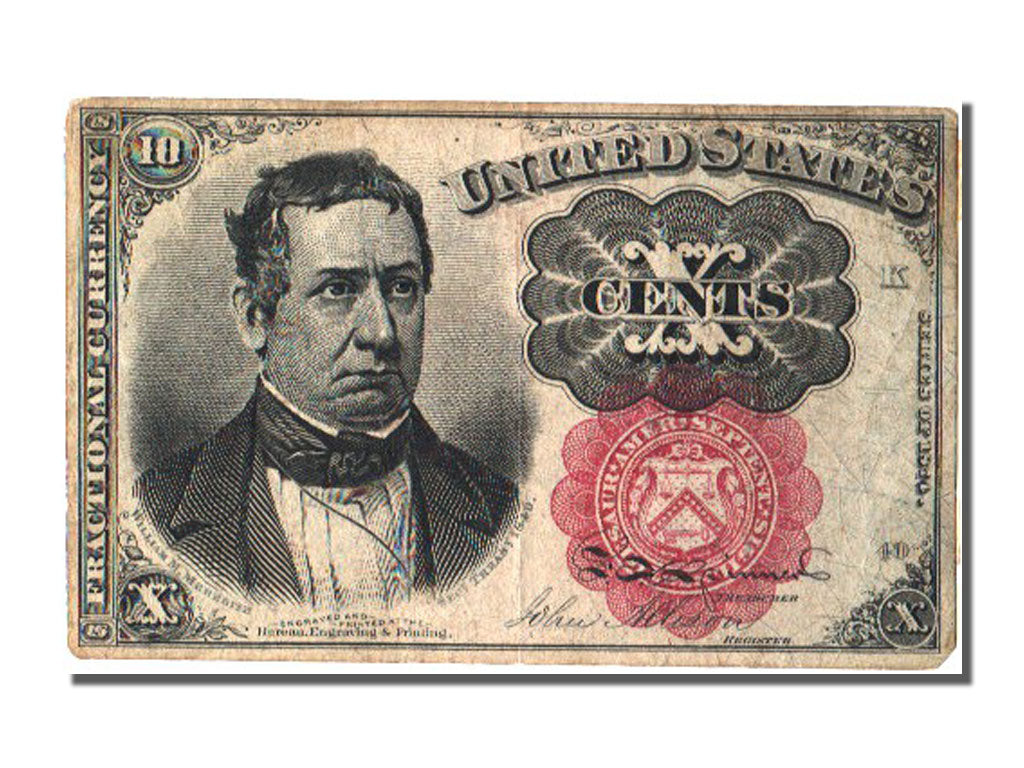 United States, 10 Cents, 1874, VF(30-35), K