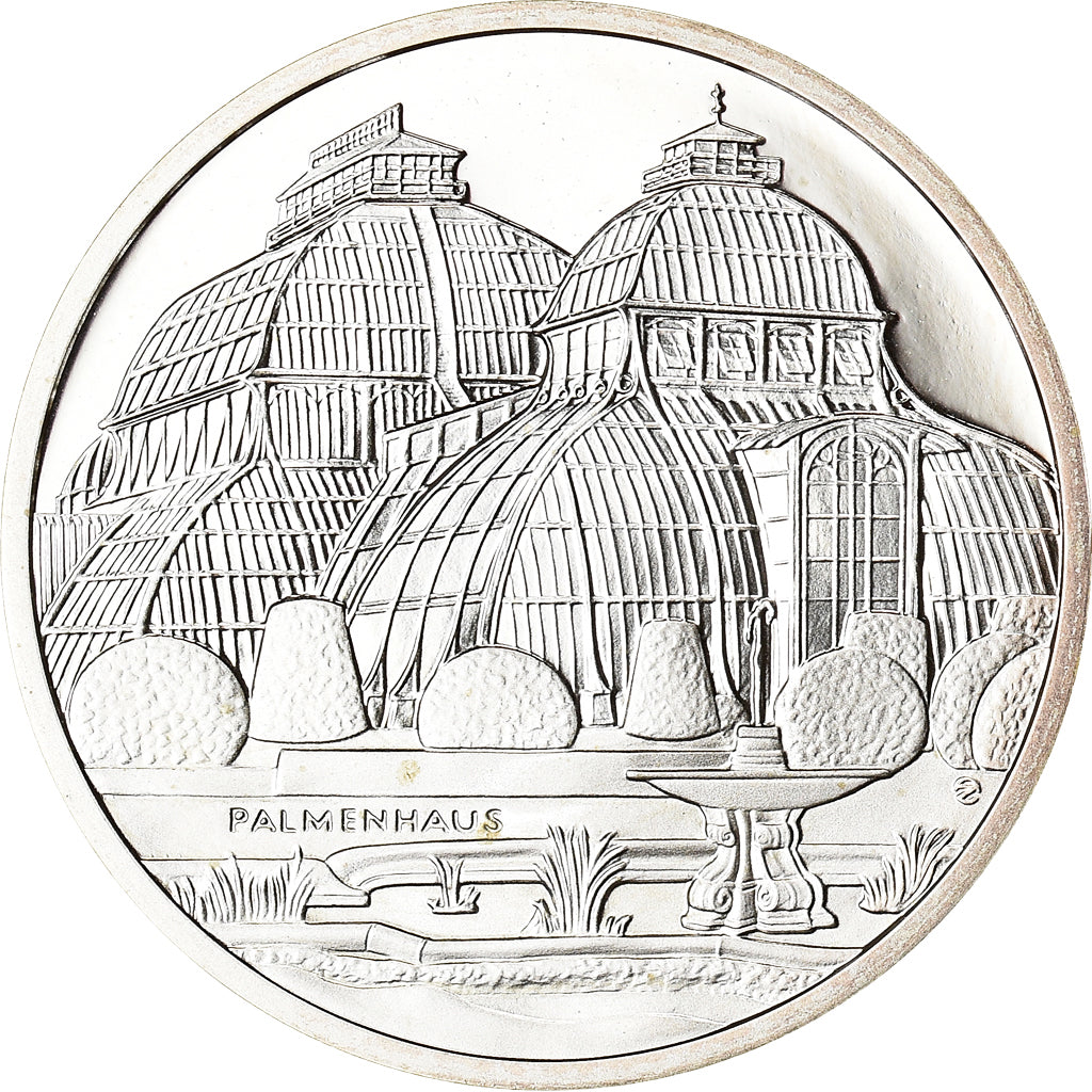 Austria, 10 Euro, Schönbrunn Palace, 2003, Vienna, Proof, FDC, Plata, KM:3106