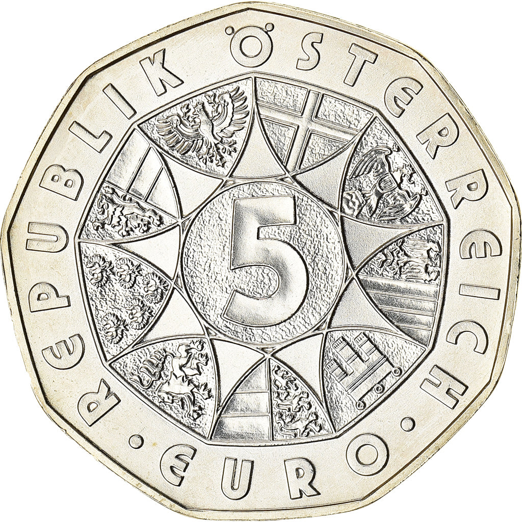 Austria, 5 Euro, Soccer - European Championship 2008, 2008, Vienna, MS(60-62)