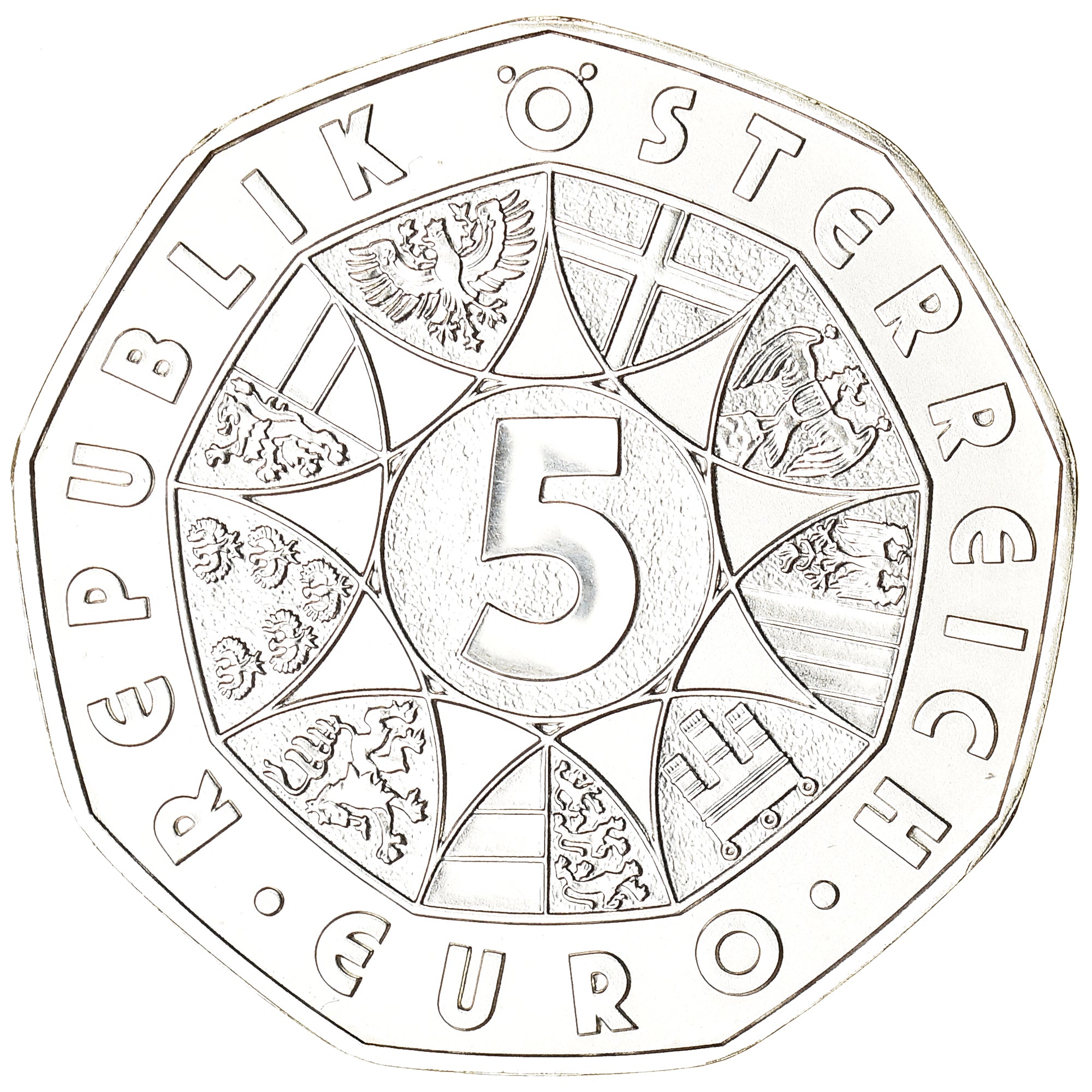 Austria, 5 Euro, Society of Music Lovers, 2012, MS(63), Silver