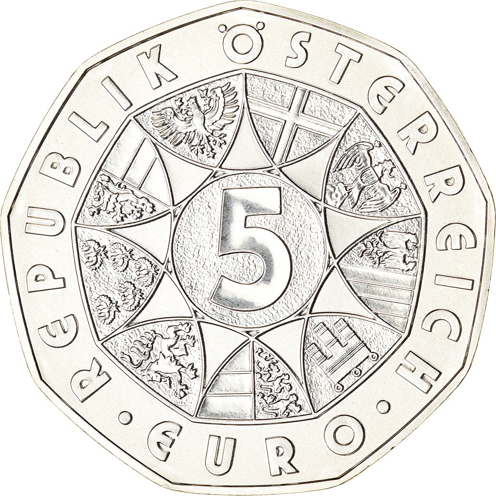 Austria, 5 Euro, Grossglockner High Alpine Road, 2010, Vienna, MS(63), Silver