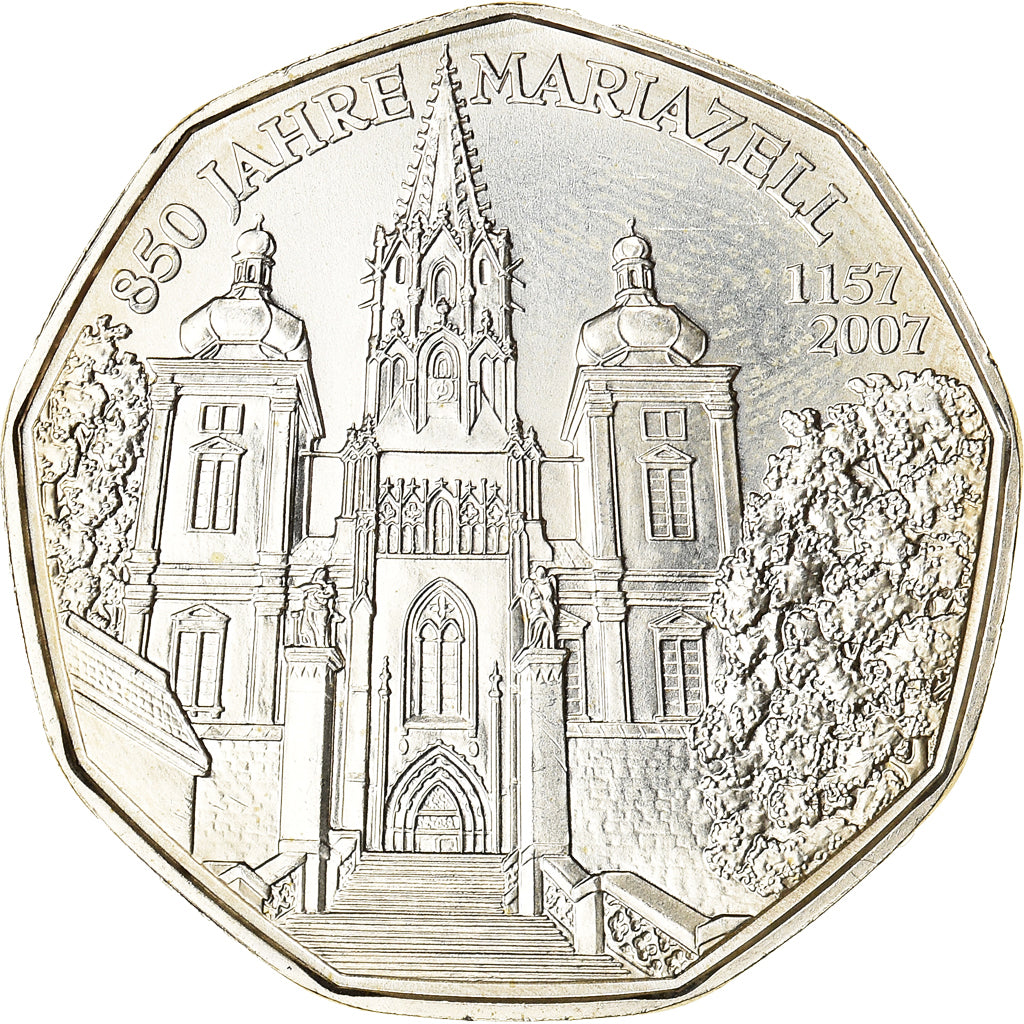 Austria, 5 Euro, 850th Anniversary of Mariazell, 2010, Vienna, MS(60-62)
