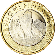 Finlande, 5 Euro, Animals of the Provinces - Finland Proper, 2014, SPL+