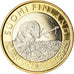 Finland, 5 Euro, Animals of the Provinces - Satakunta, 2015, MS(64), Bi-Metallic