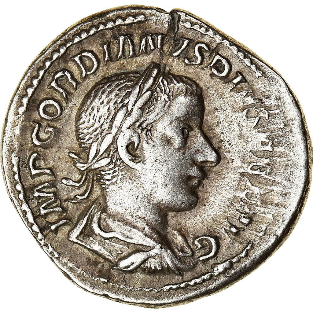 Moneta, Gordian III, Denarius, 241, Rome, BB, Argento, RIC:127