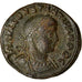 Moeda, Constantius II, Follis, 326-328, Thessalonica, AU(50-53), Bronze, RIC:158
