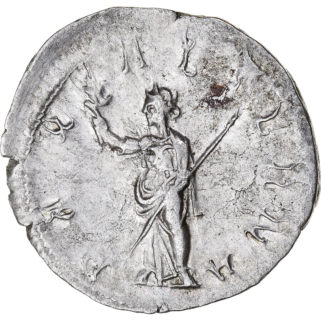 Coin, Trebonianus Gallus, Antoninianus, 252, Rome, AU(55-58), Billon, RIC:71