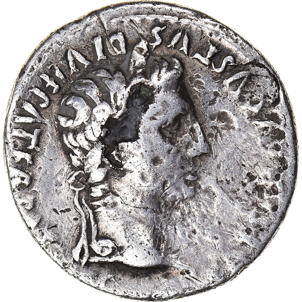 Coin, Augustus, Denarius, 2 BC-4 AD, Lyon - Lugdunum, Fourrée, VF(30-35)