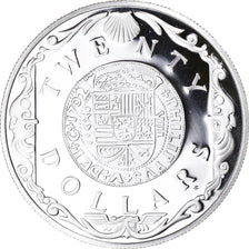 Coin, BRITISH VIRGIN ISLANDS, Elizabeth II, Gold Doubloon, 20 Dollars, 1985