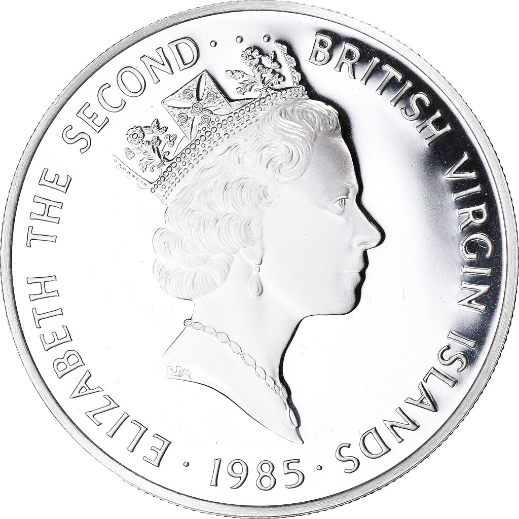 Coin, BRITISH VIRGIN ISLANDS, Elizabeth II, Gold Doubloon, 20 Dollars, 1985