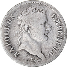 Moneda, Francia, Napoleon I, Franc, 1808, Paris, BC, Plata, KM:682.1