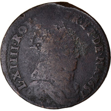 Coin, France, Louis XIV, Liard de France, 1657, Acquigny, VF(20-25), Copper
