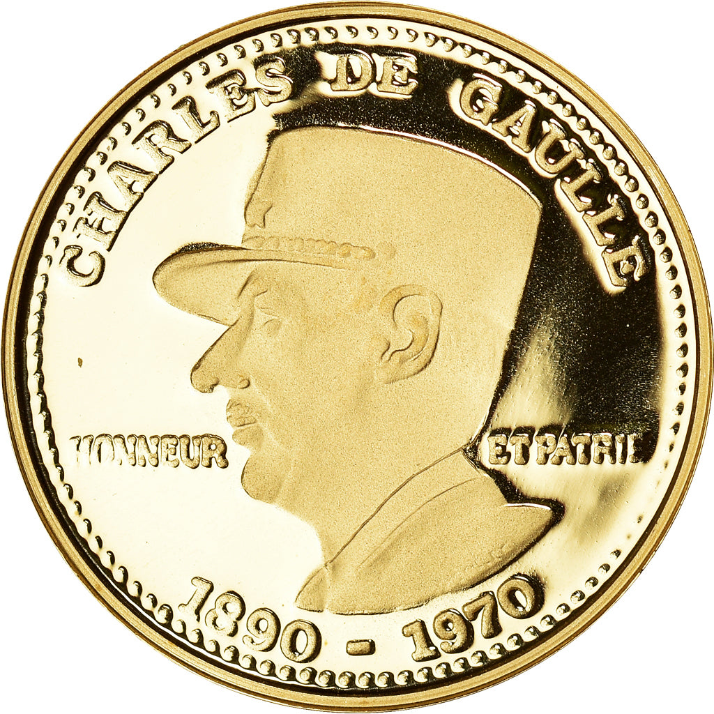 France, Medal, Charles de Gaulle, 50th anniversary of the Liberation, 1994