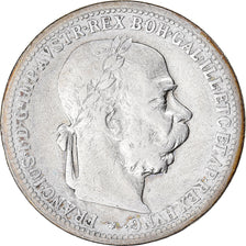 Coin, Austria, Franz Joseph I, Corona, 1899, VF(30-35), Silver, KM:2804